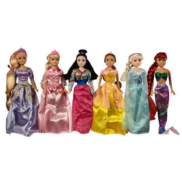 6 Pc. Princess Collection - Toys for Tots Virtual Toy Box