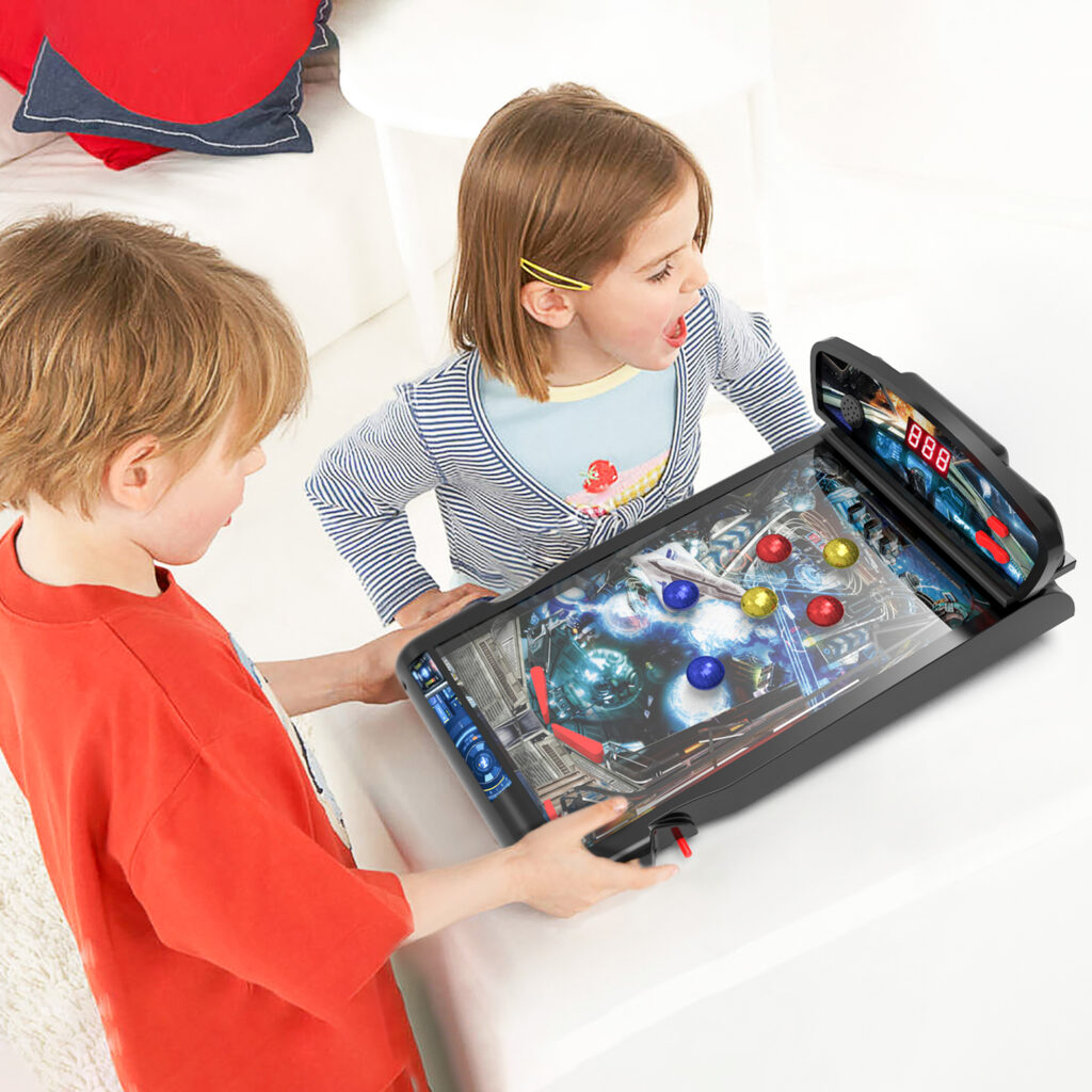 New Era Pinball Game Toys for Tots Virtual Toy Box