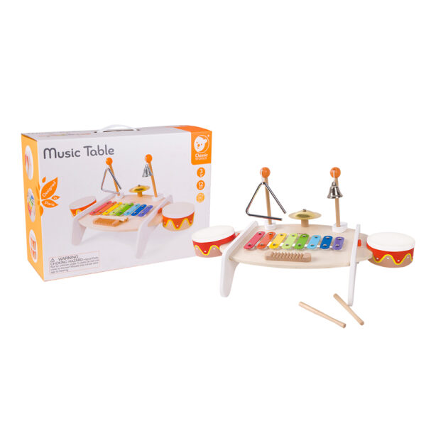 Classic World Wooden Music Table - Image 3