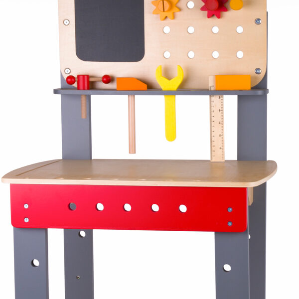 Classic World Carpenter Workbench with Tools - Image 5