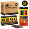 12 Count Colored Pencils - (48 pack)