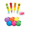 Chalkie Mini Blast Balls And Fruit Chalk Stick Combo Set