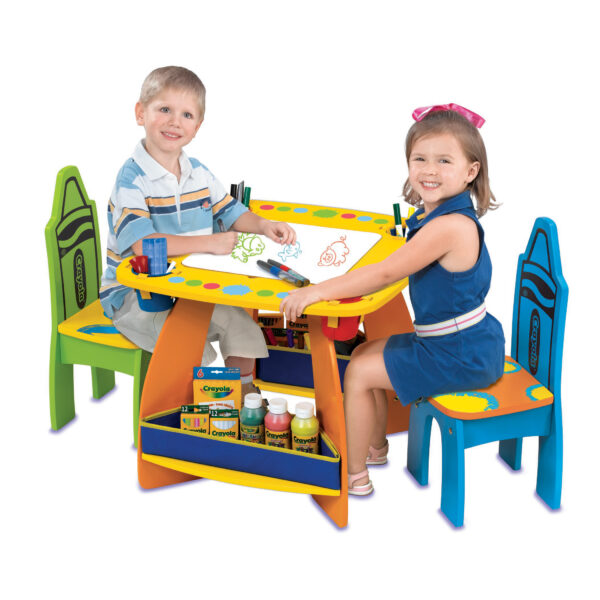 Crayola Wooden Table & Chair Set - Image 3