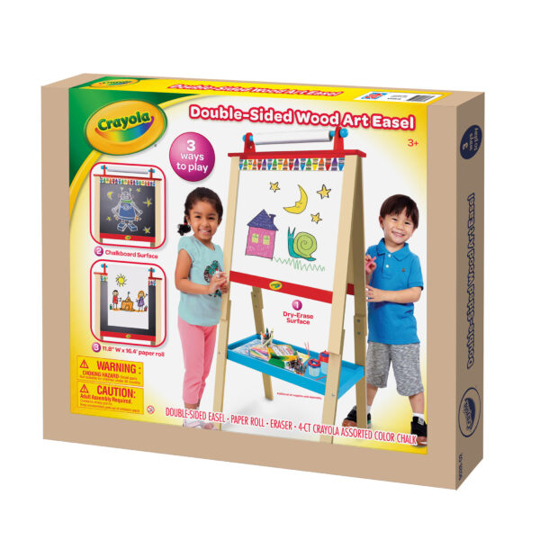 Crayola Two Sided Wood Art Easel - Image 3