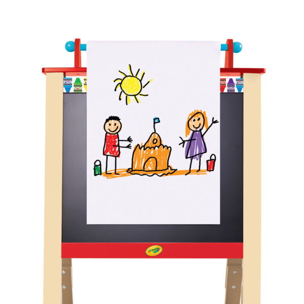 Crayola Two Sided Wood Art Easel - Image 4