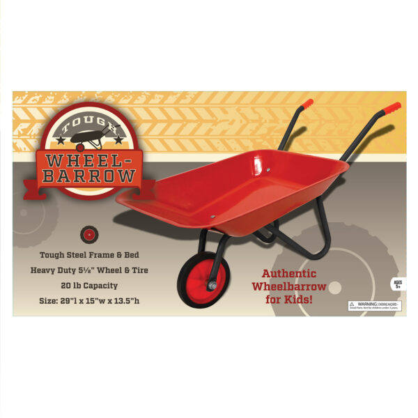 Children's Metal Wheelbarrow - Image 2