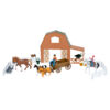 Valley Ranch Brown Barn Horse Set