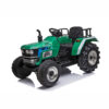 12V Battery Operated Big Wheeled Green Tractor