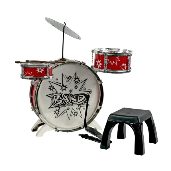 Kiddy Jazz Drum Set with Stool